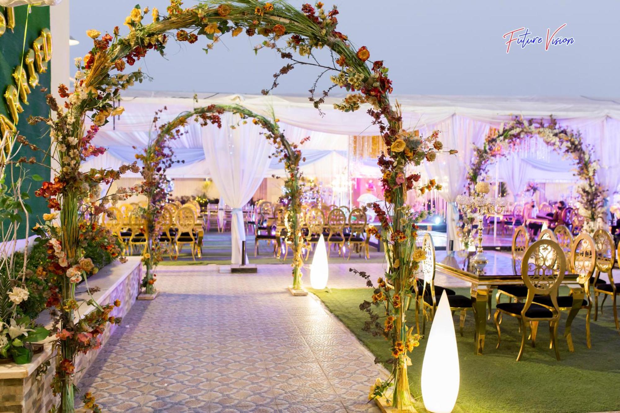 Rehana Plaza Hotel Kahire Dış mekan fotoğraf A wedding reception