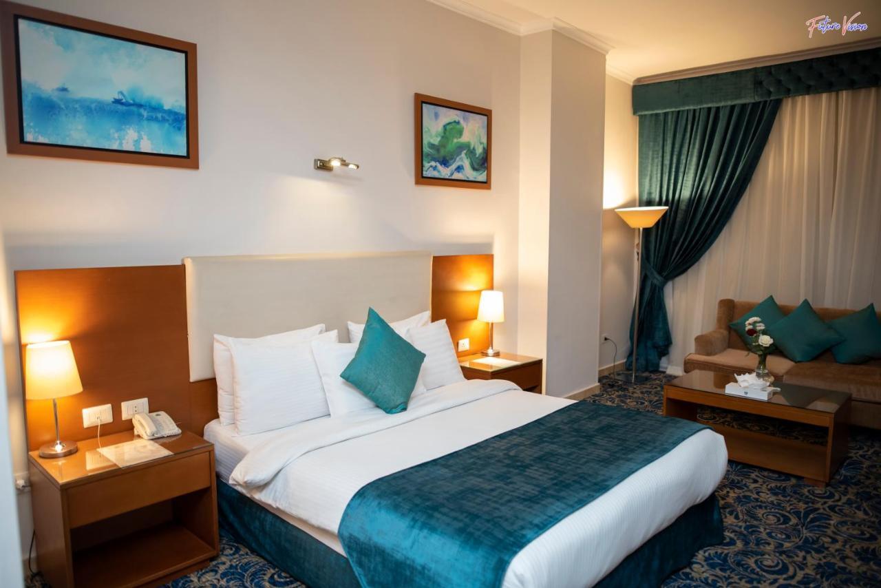 Rehana Plaza Hotel Kahire Dış mekan fotoğraf A room at the hotel